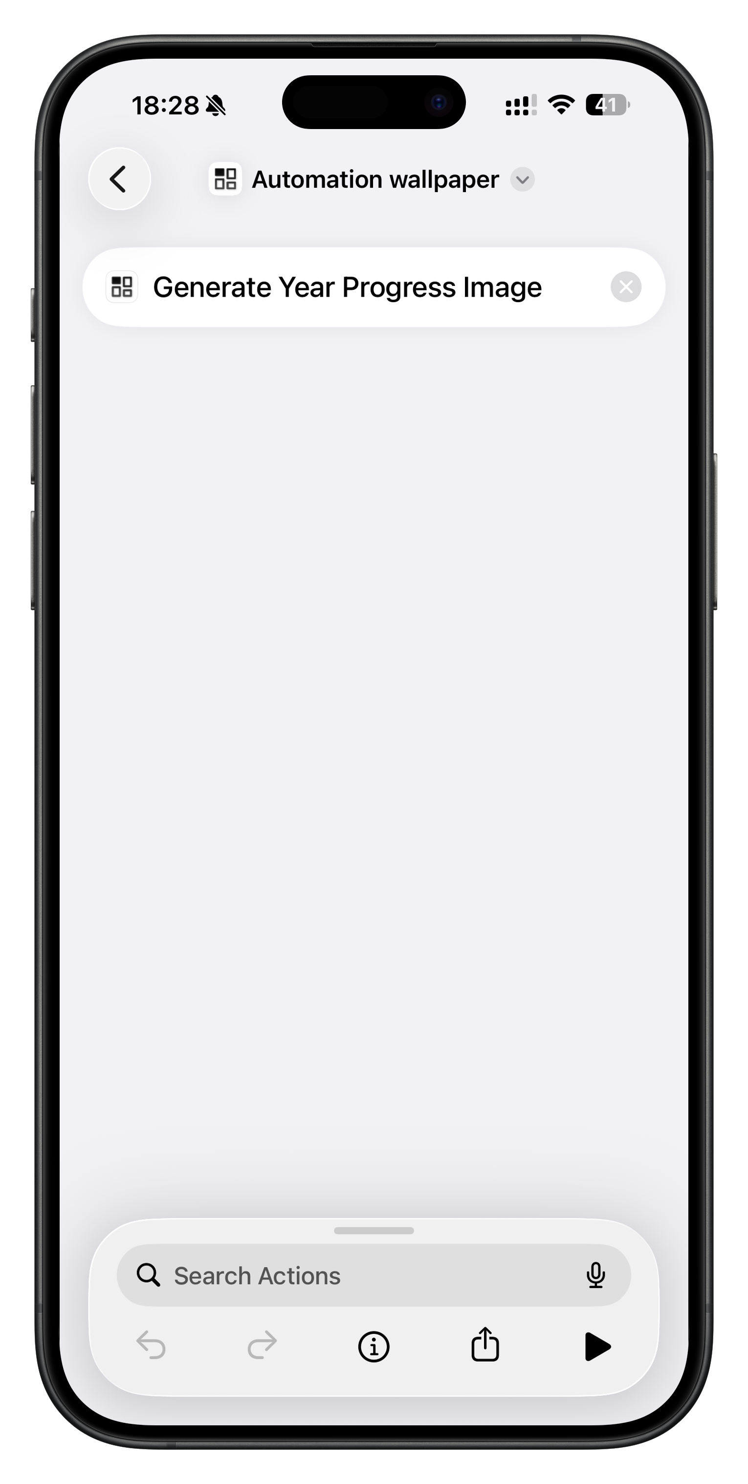 Open installed shortcut