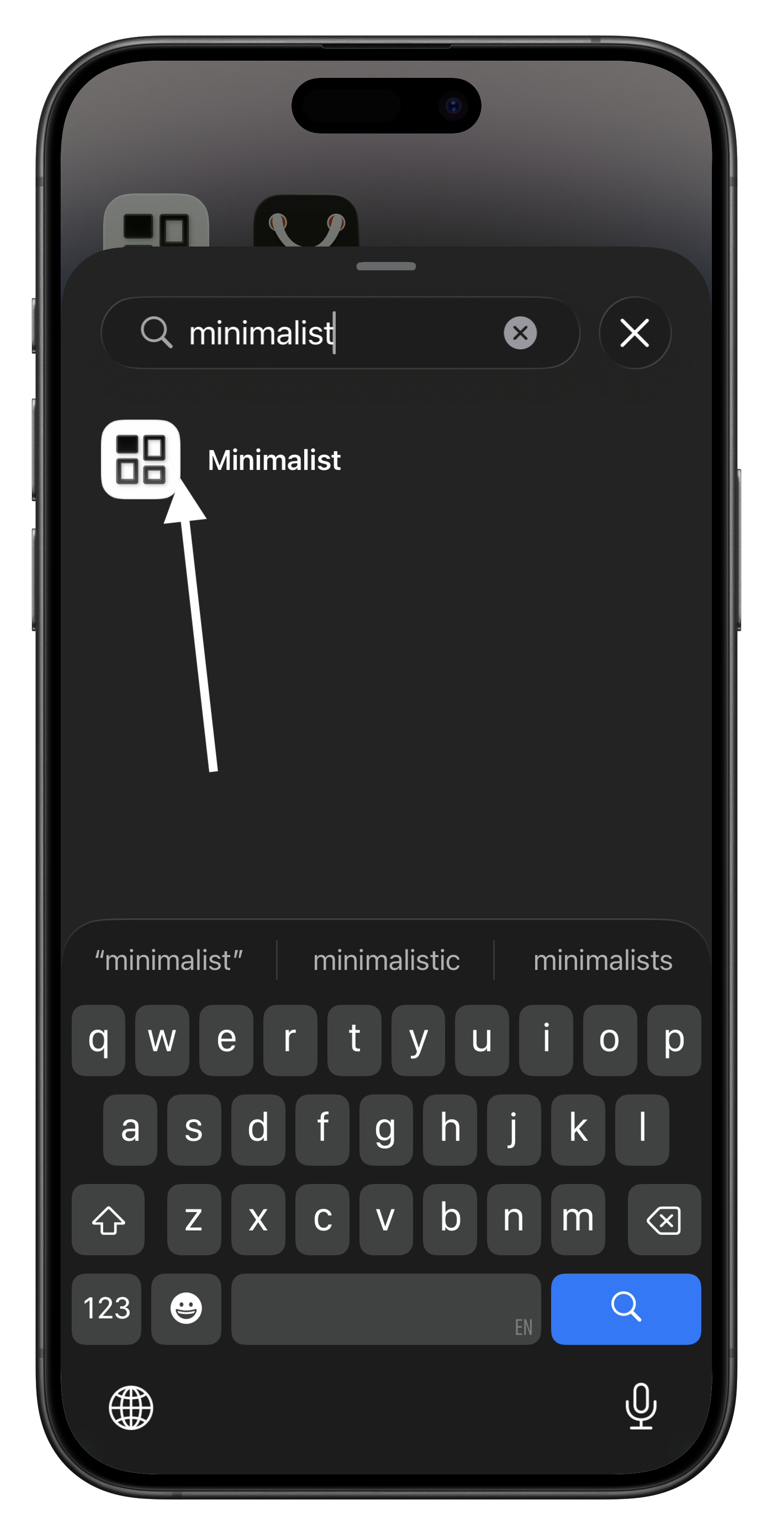 Minimalist を検索